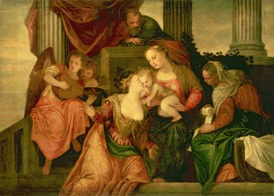 The Mystic Marriage of Saint Catherine by Paolo Veronese